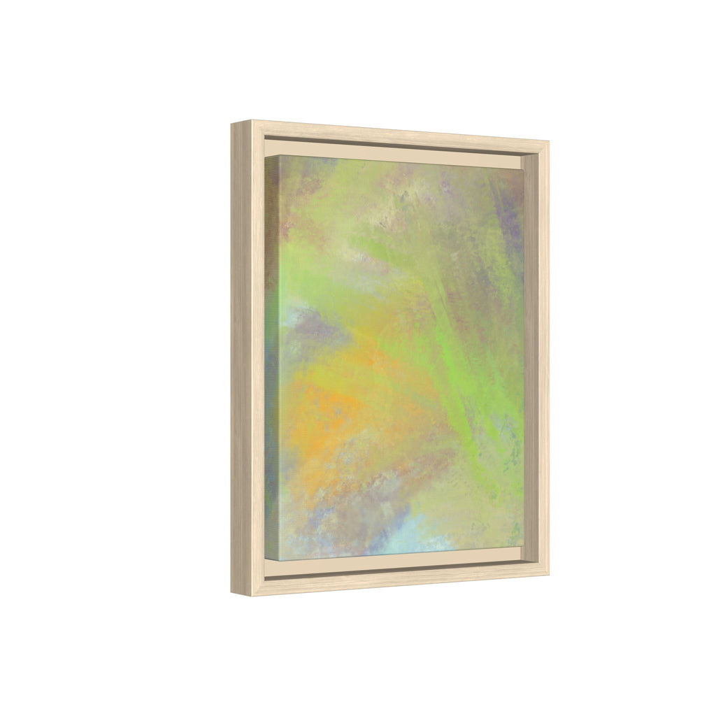 Calming Serenity on Matte Canvas, Framed