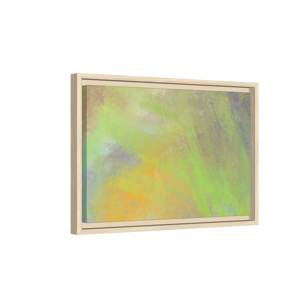 Calming Serenity on Matte Canvas, Framed