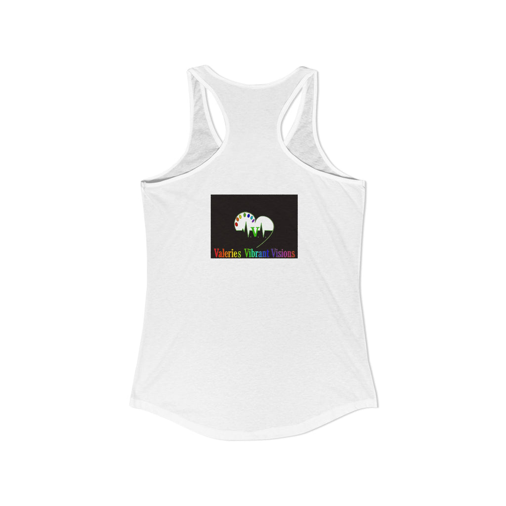 Warrior on Women's Ideal Racerback Tank