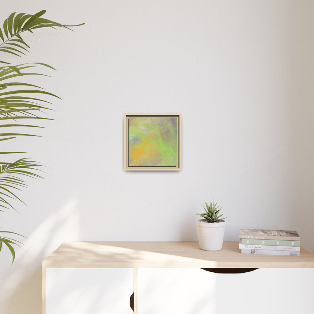 Calming Serenity on Matte Canvas, Framed