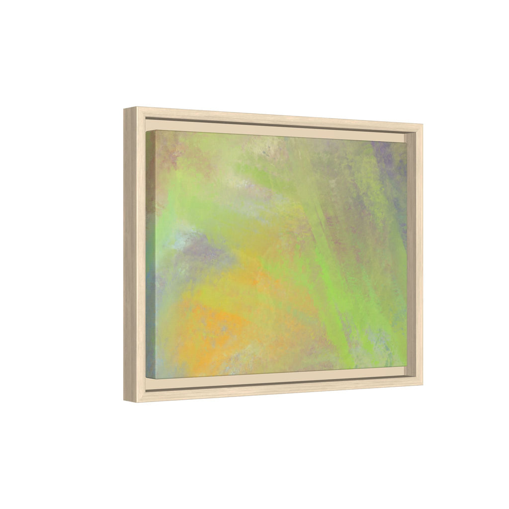 Calming Serenity on Matte Canvas, Framed