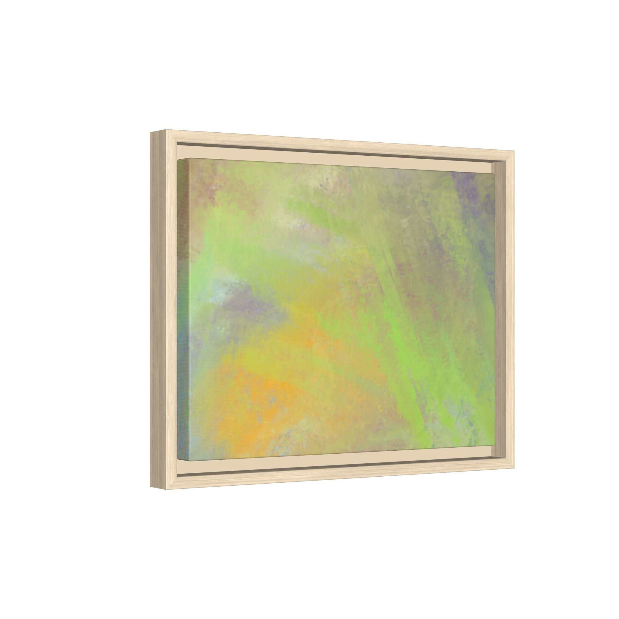 Calming Serenity on Matte Canvas, Framed
