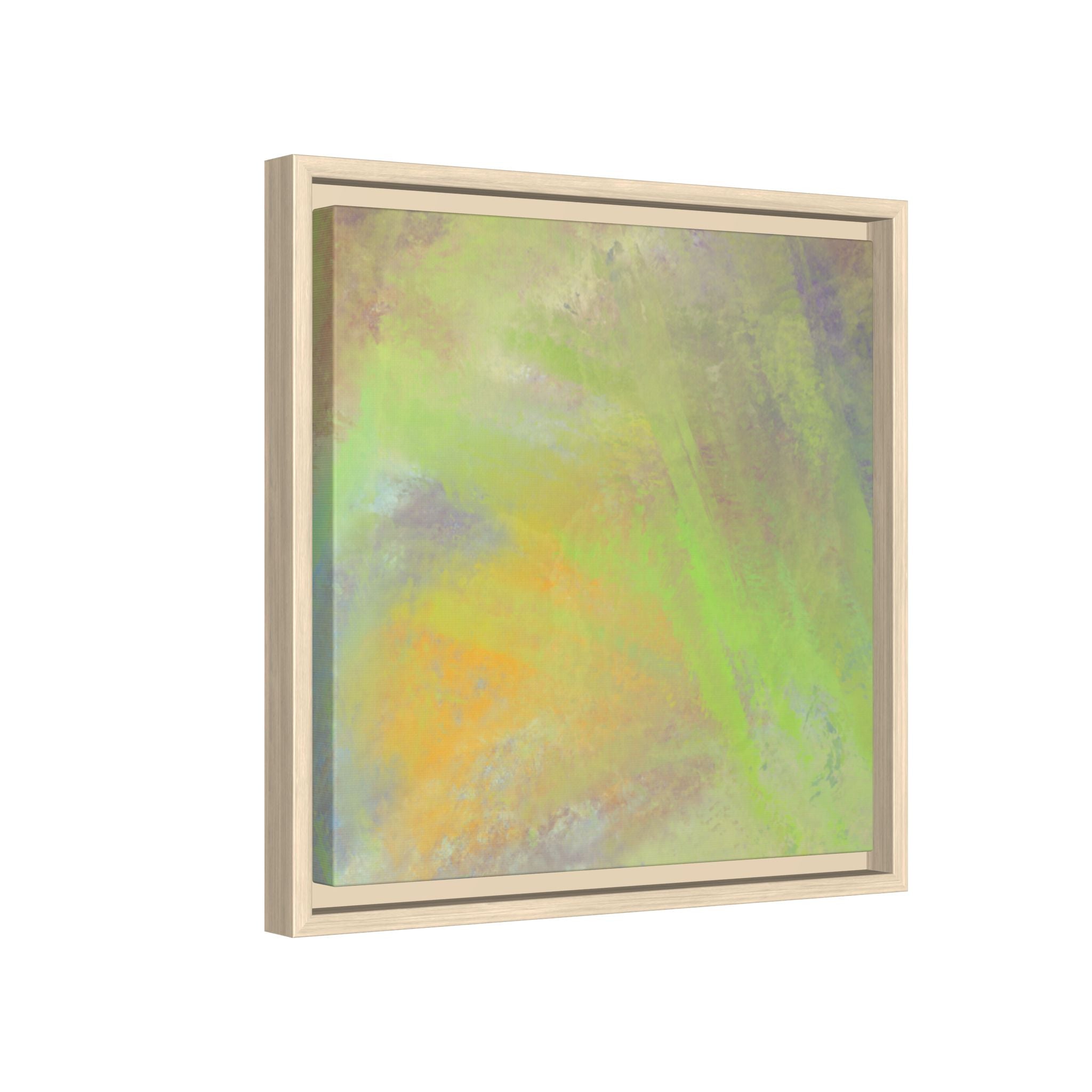 Calming Serenity on Matte Canvas, Framed