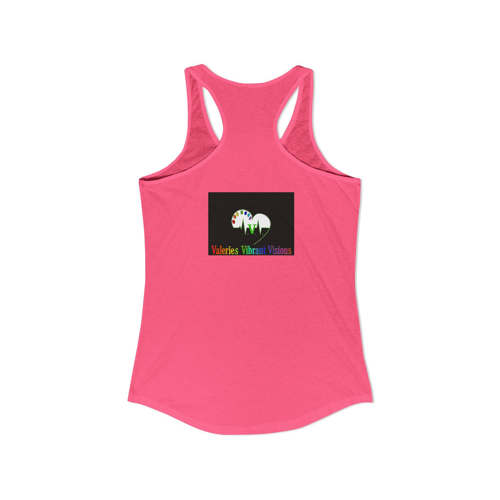 Warrior on Women's Ideal Racerback Tank