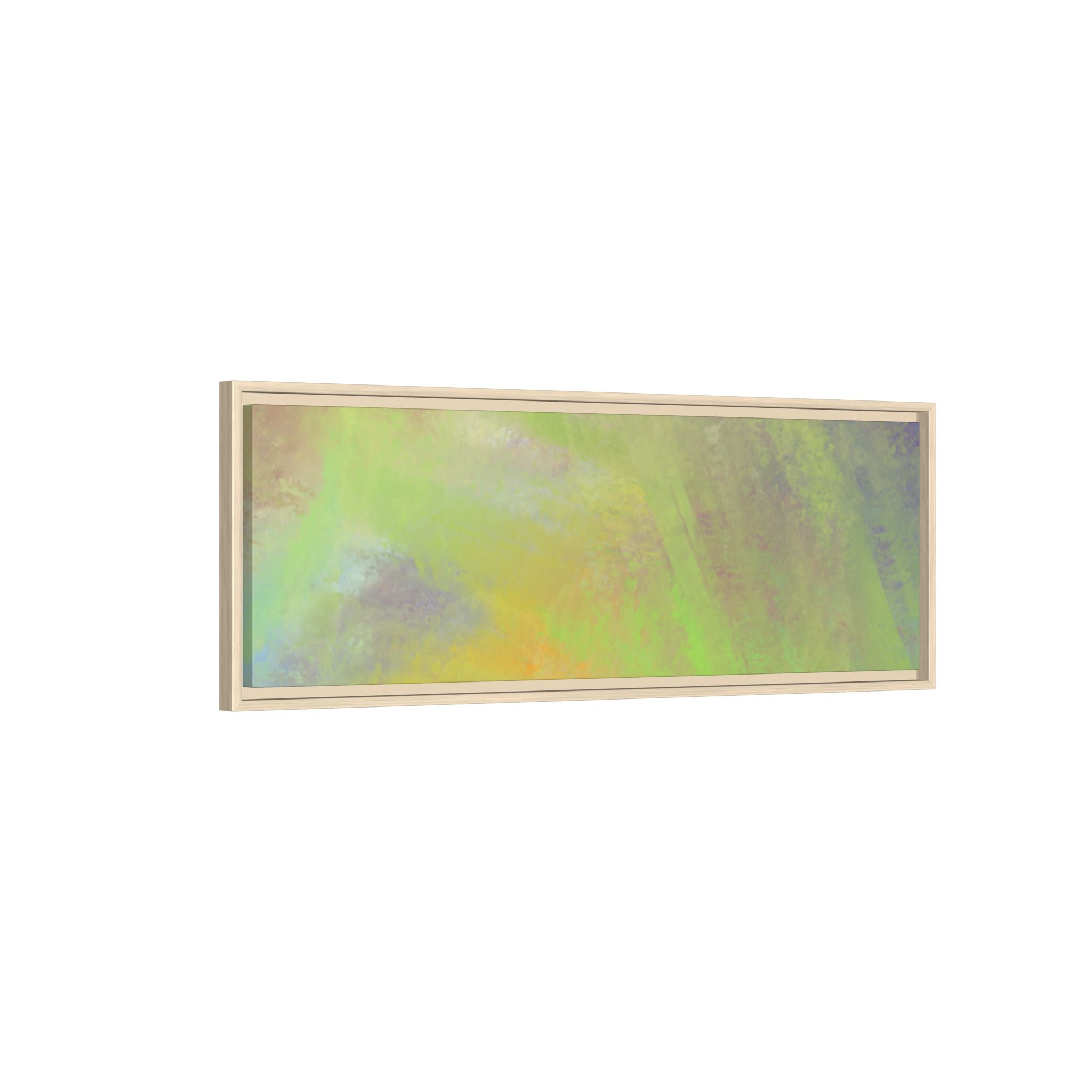 Calming Serenity on Matte Canvas, Framed