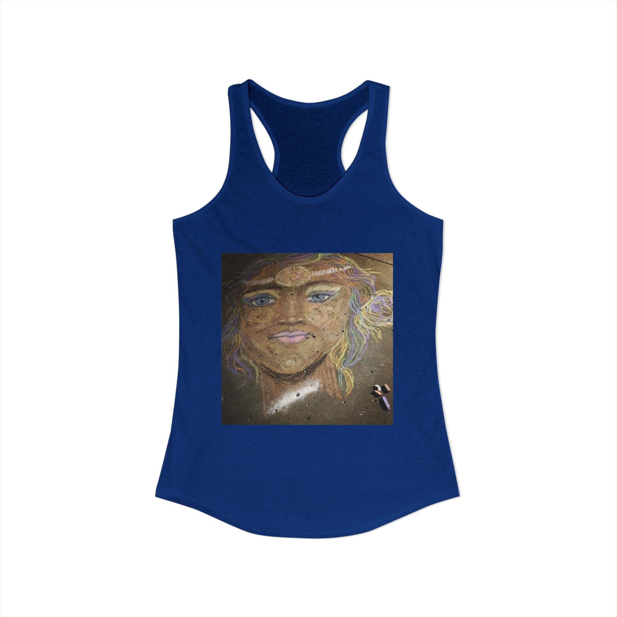 Warrior on Women's Ideal Racerback Tank