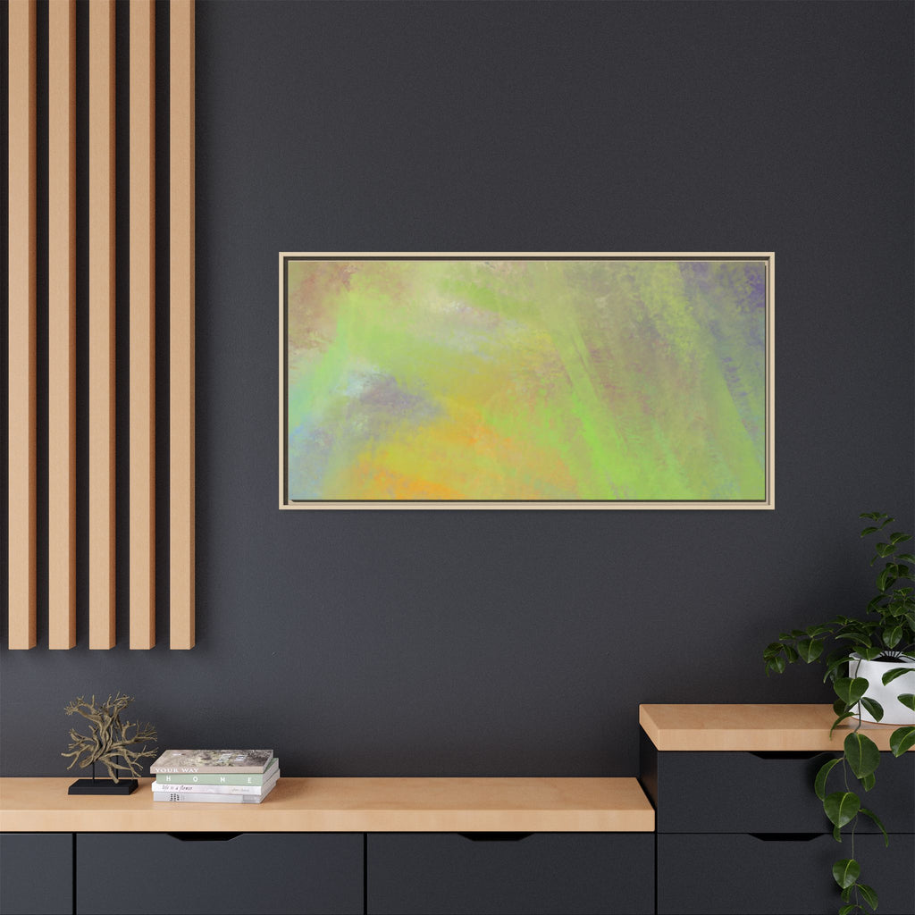 Calming Serenity on Matte Canvas, Framed