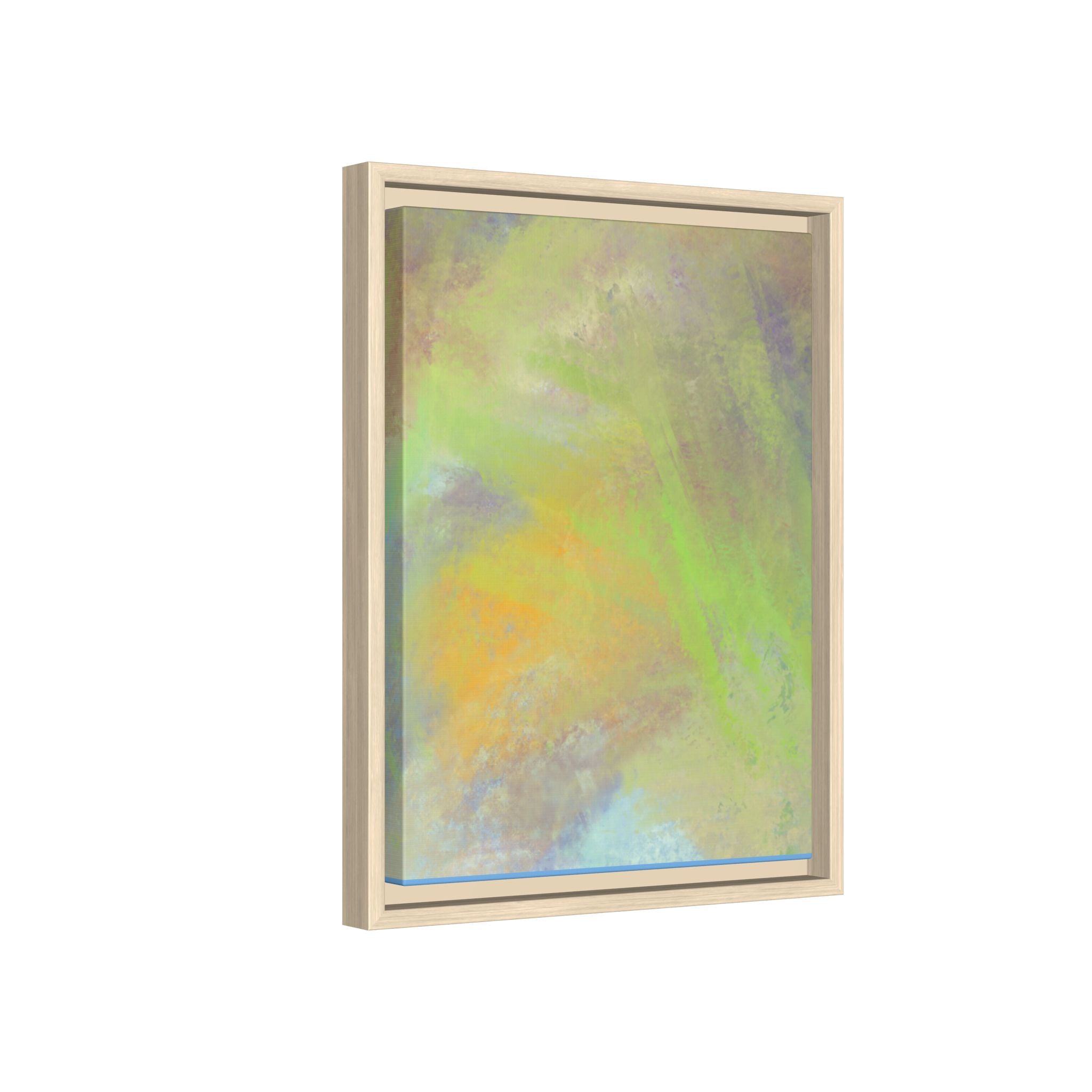 Calming Serenity on Matte Canvas, Framed
