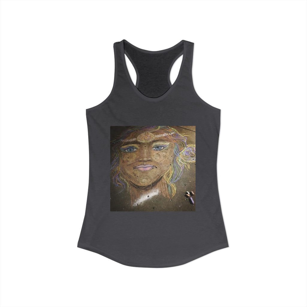 Warrior on Women's Ideal Racerback Tank