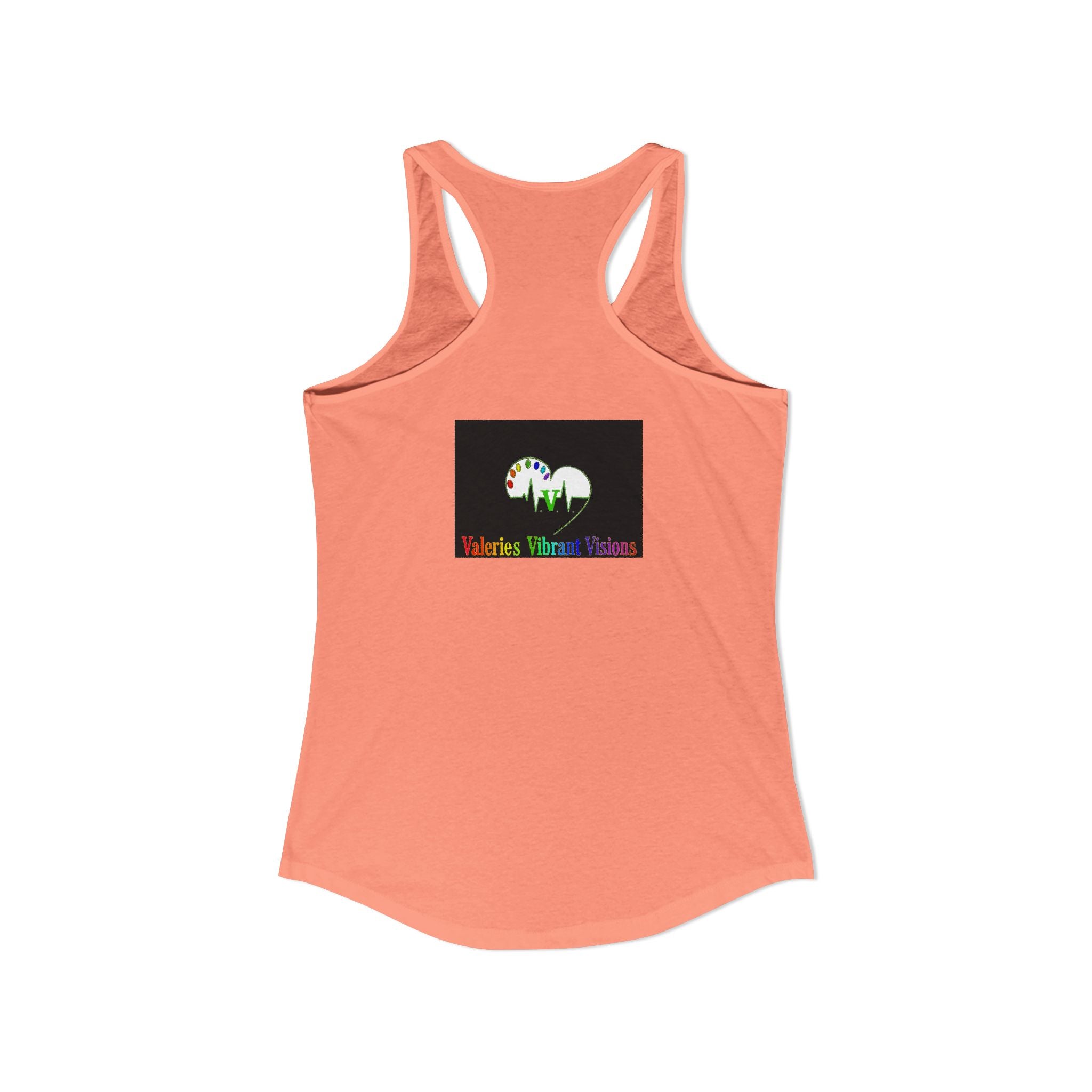 Warrior on Women's Ideal Racerback Tank