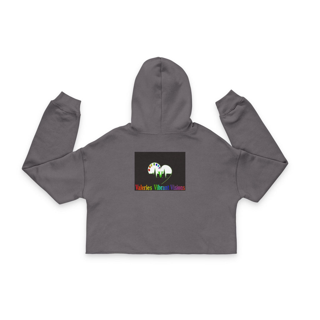 Warrior Cropped Hoodie — Strength Through Every Battle