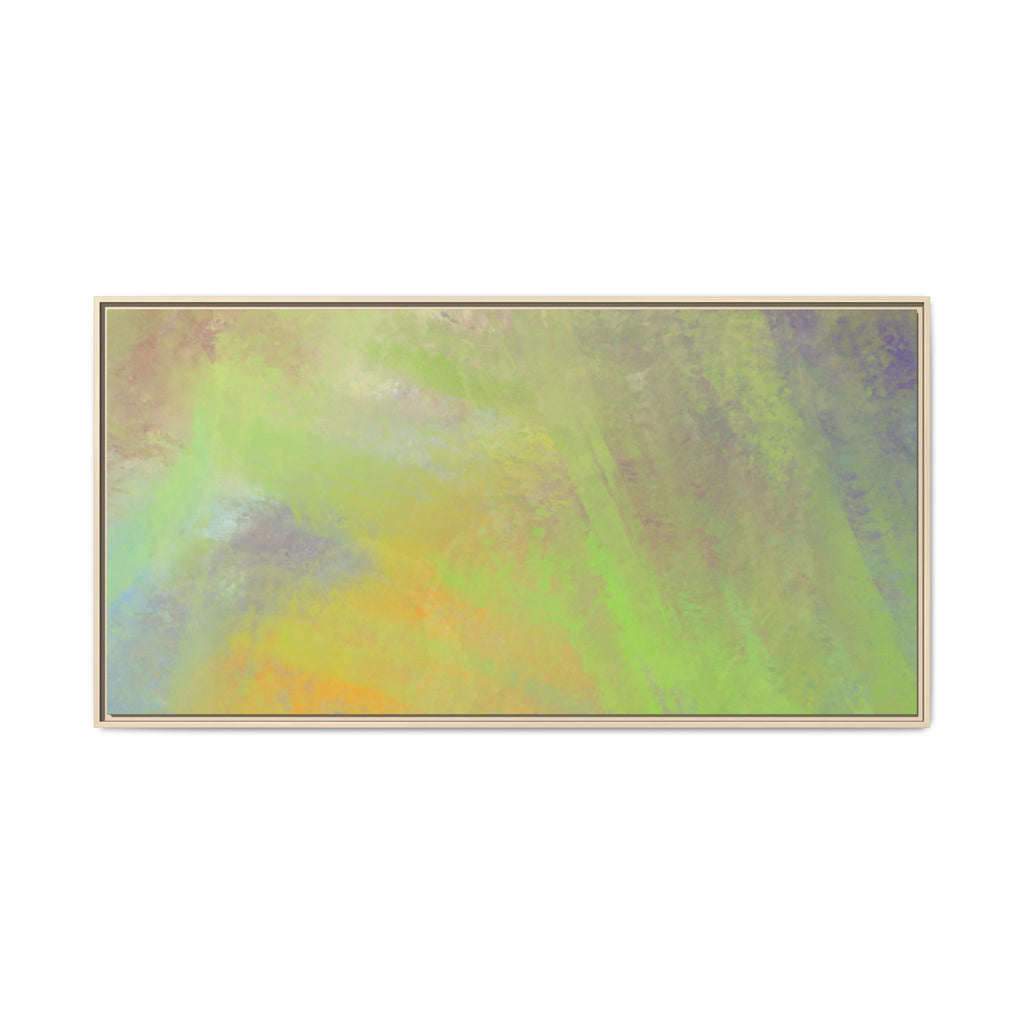 Calming Serenity on Matte Canvas, Framed
