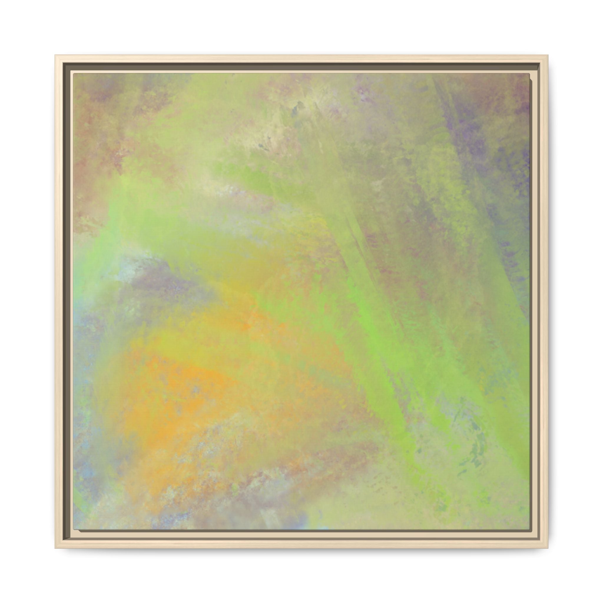 Calming Serenity on Matte Canvas, Framed