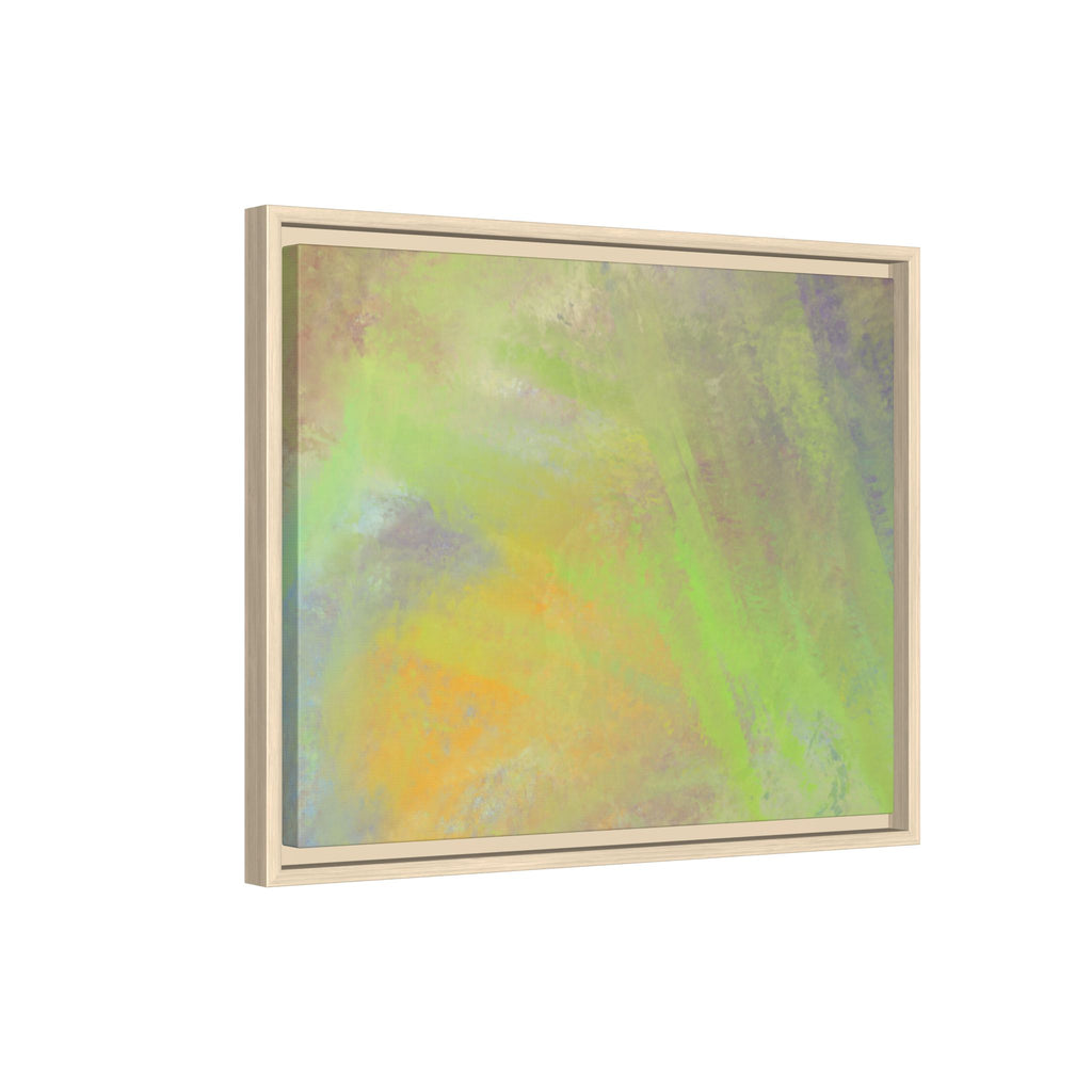 Calming Serenity on Matte Canvas, Framed