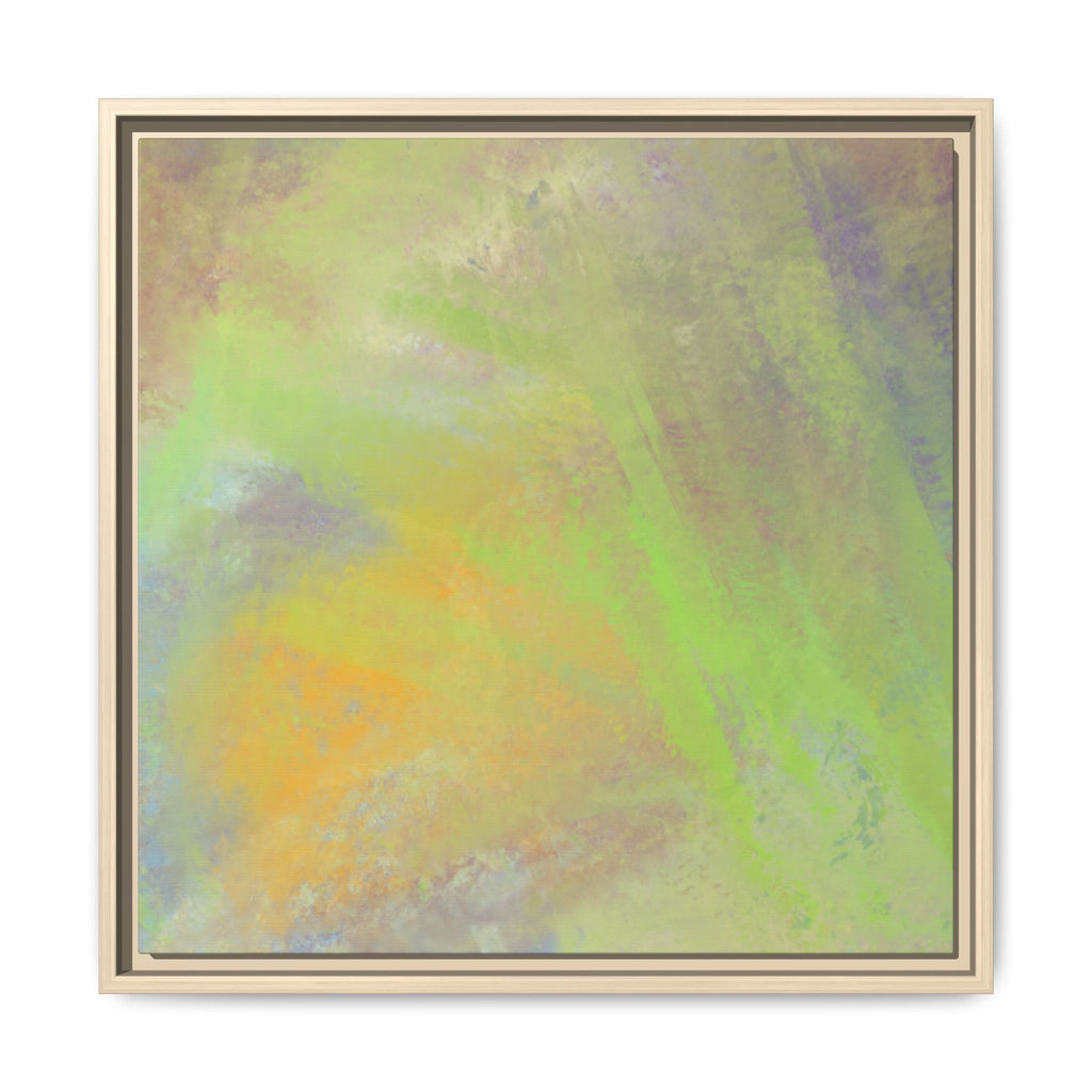 Calming Serenity on Matte Canvas, Framed