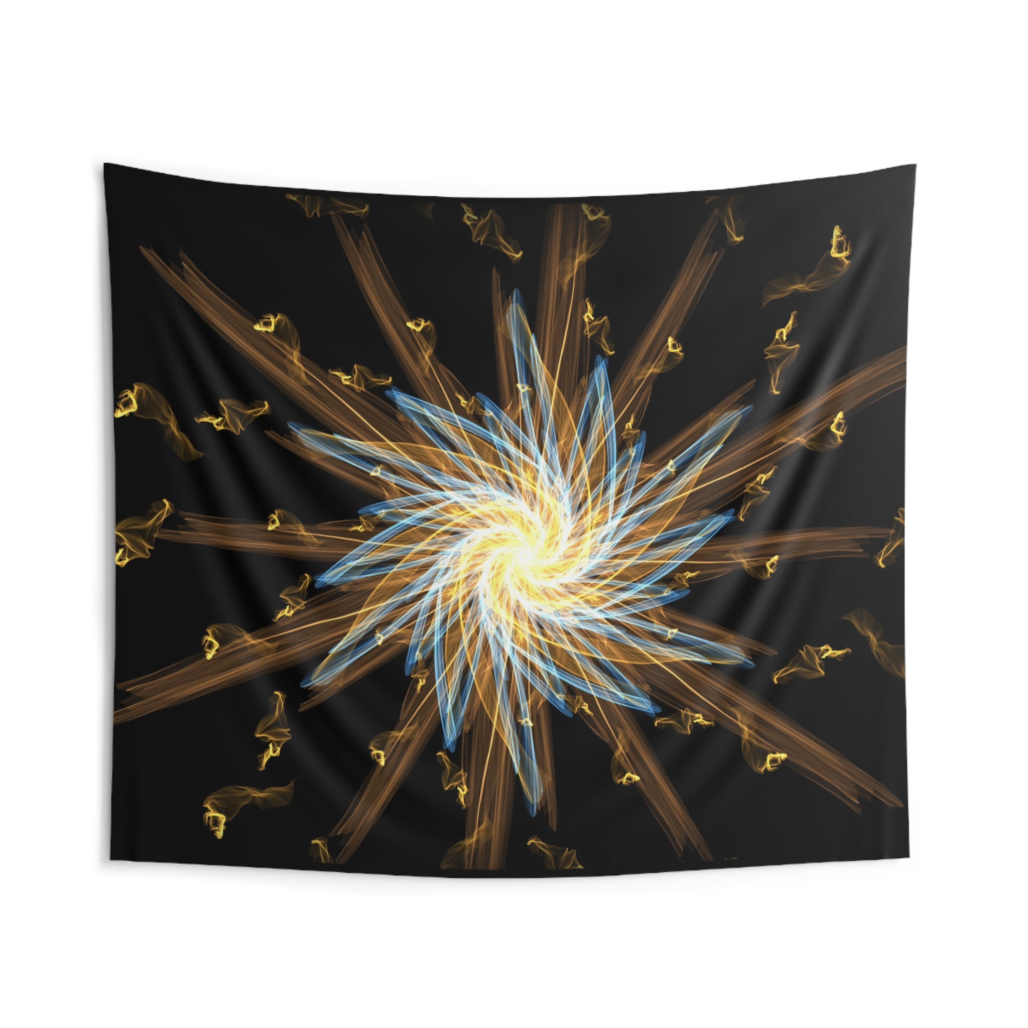 Life's Journey Spiral Tapestry — Twists & Turns Wall Art