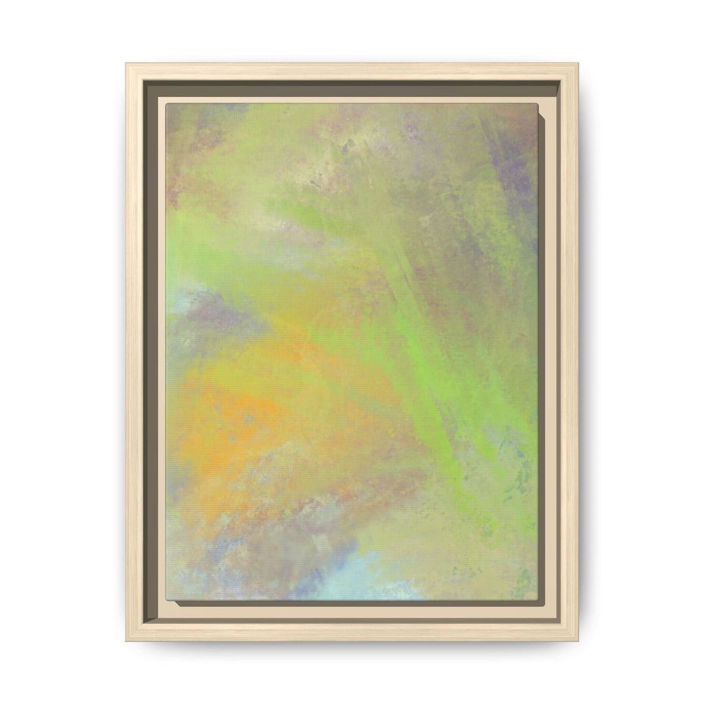 Calming Serenity on Matte Canvas, Framed