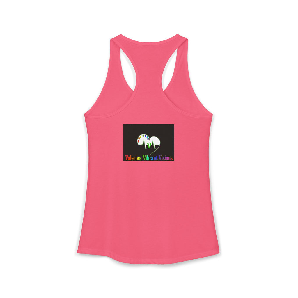 Warrior on Women's Ideal Racerback Tank