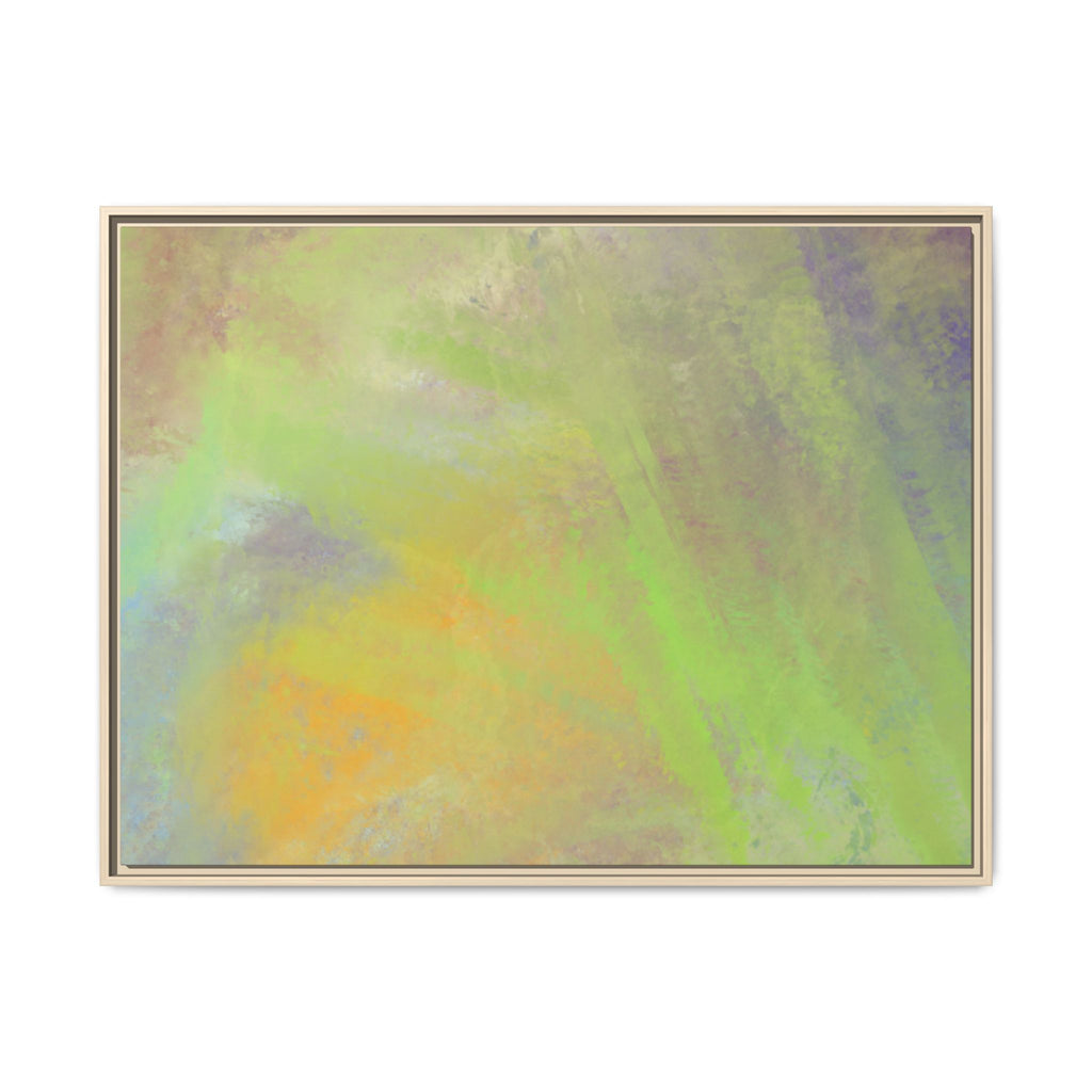 Calming Serenity on Matte Canvas, Framed
