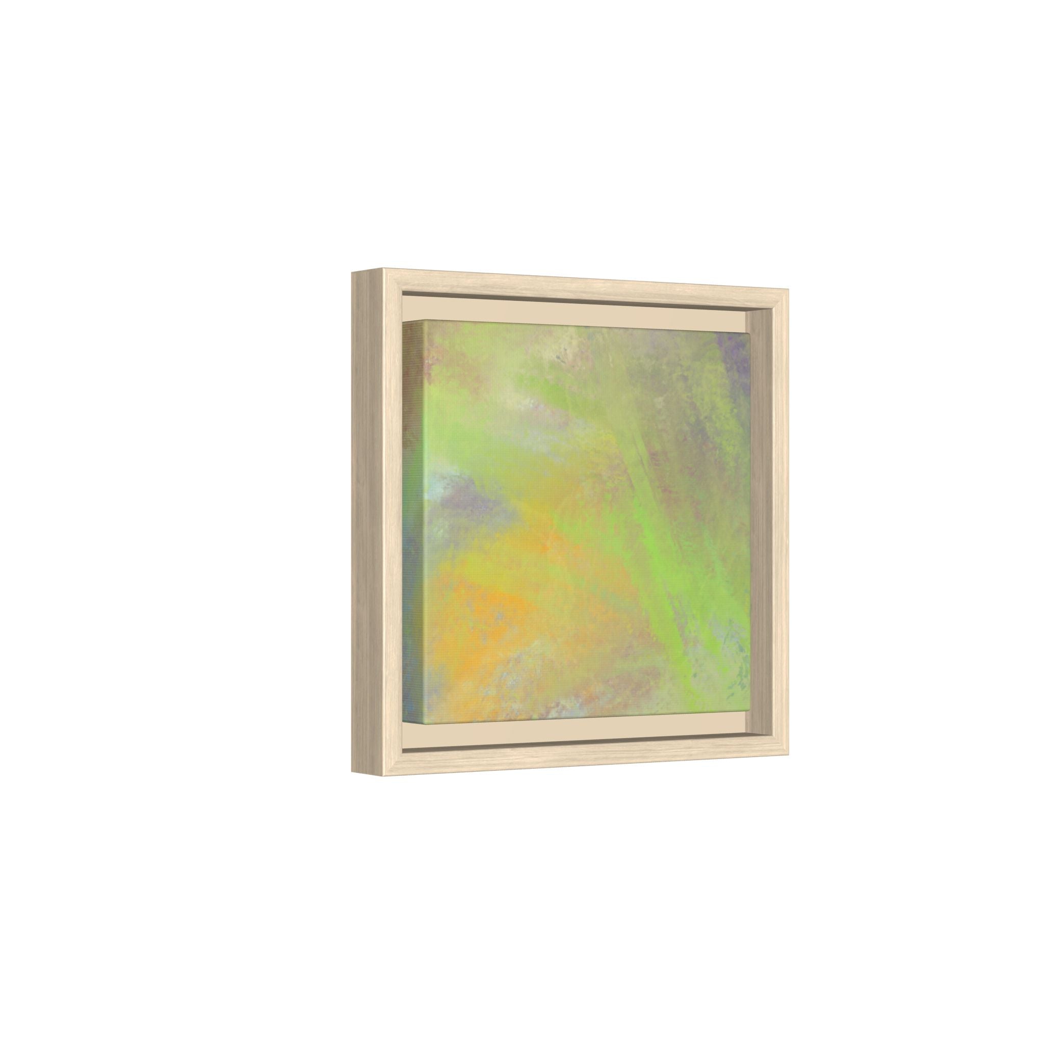 Calming Serenity on Matte Canvas, Framed