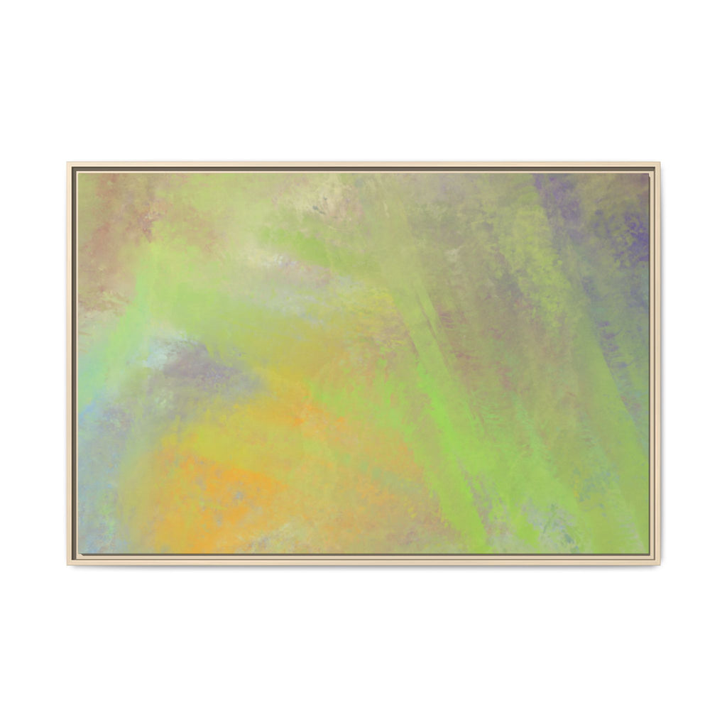 Calming Serenity on Matte Canvas, Framed