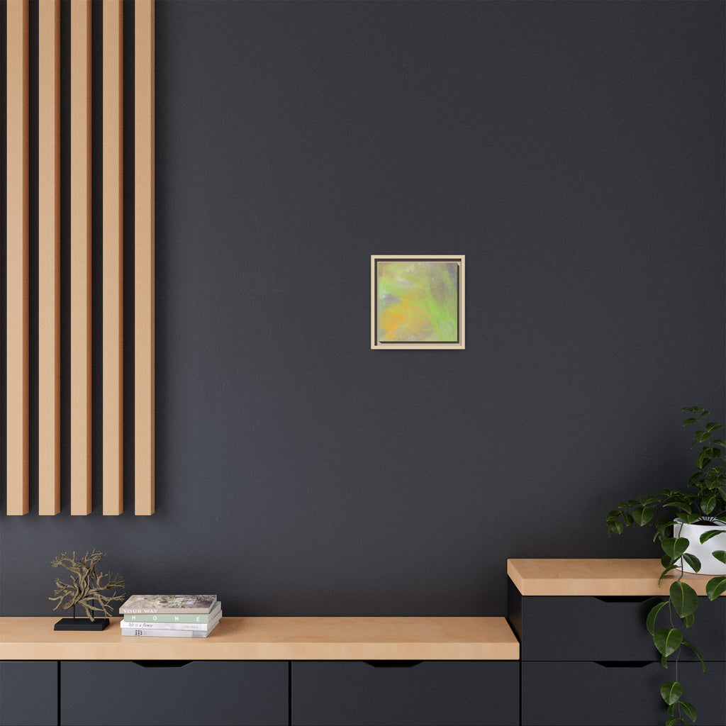 Calming Serenity on Matte Canvas, Framed