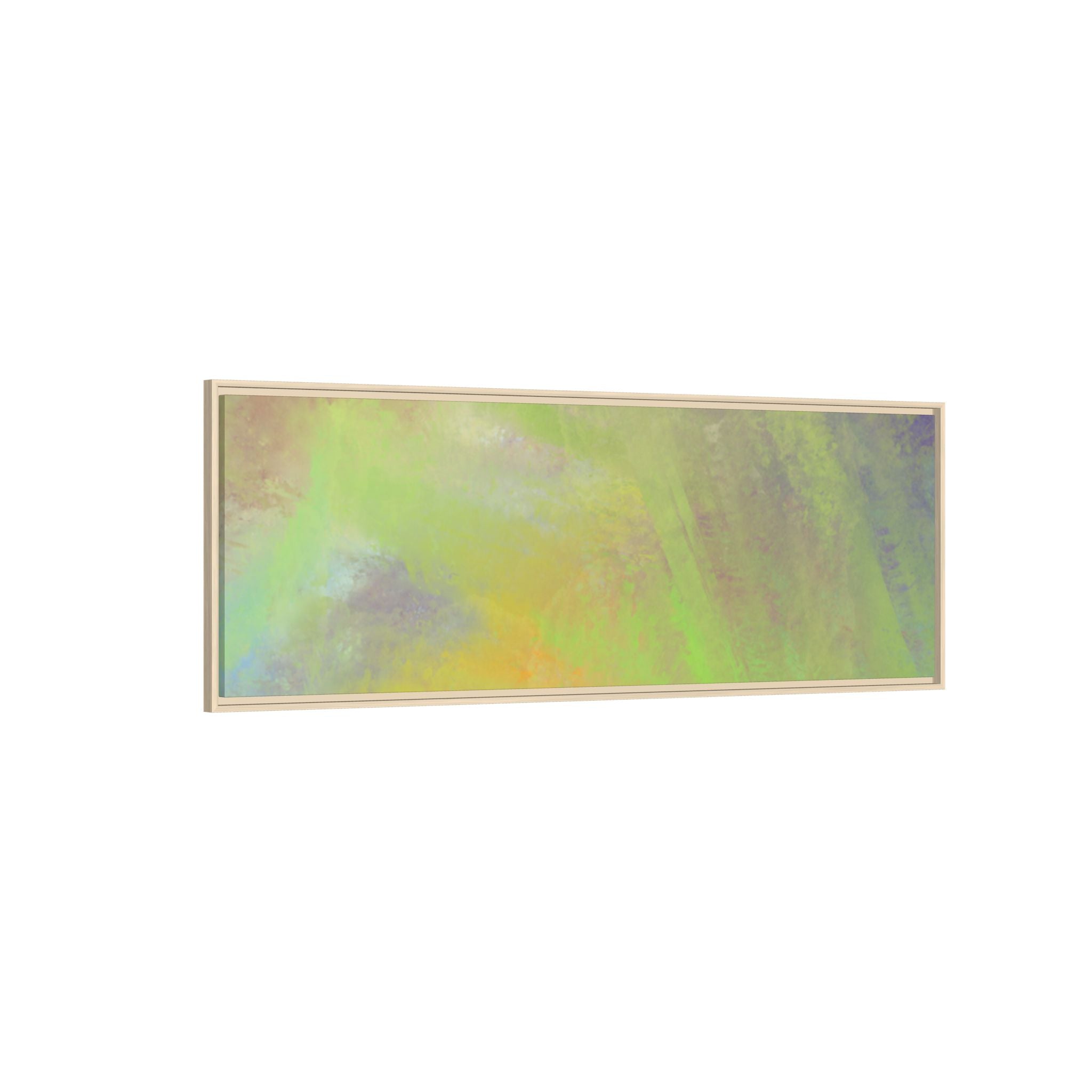 Calming Serenity on Matte Canvas, Framed