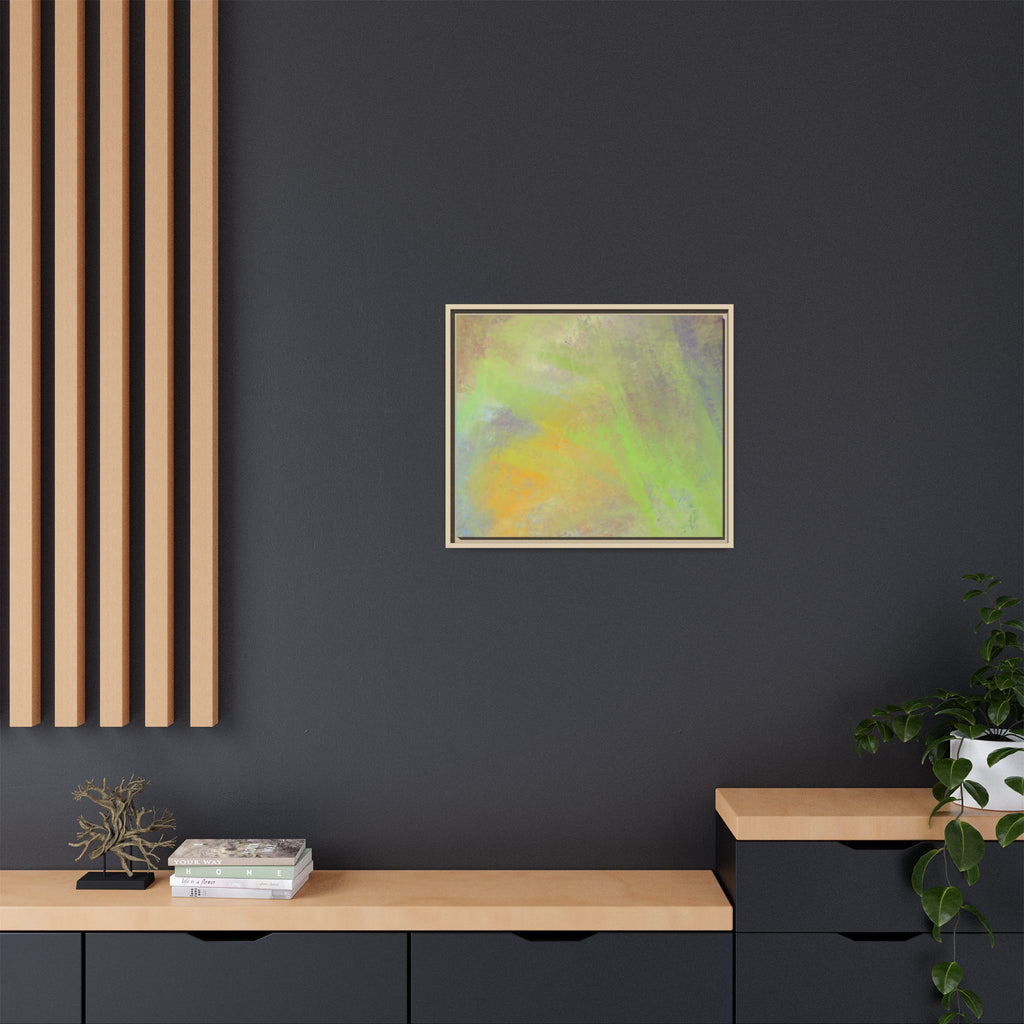 Calming Serenity on Matte Canvas, Framed