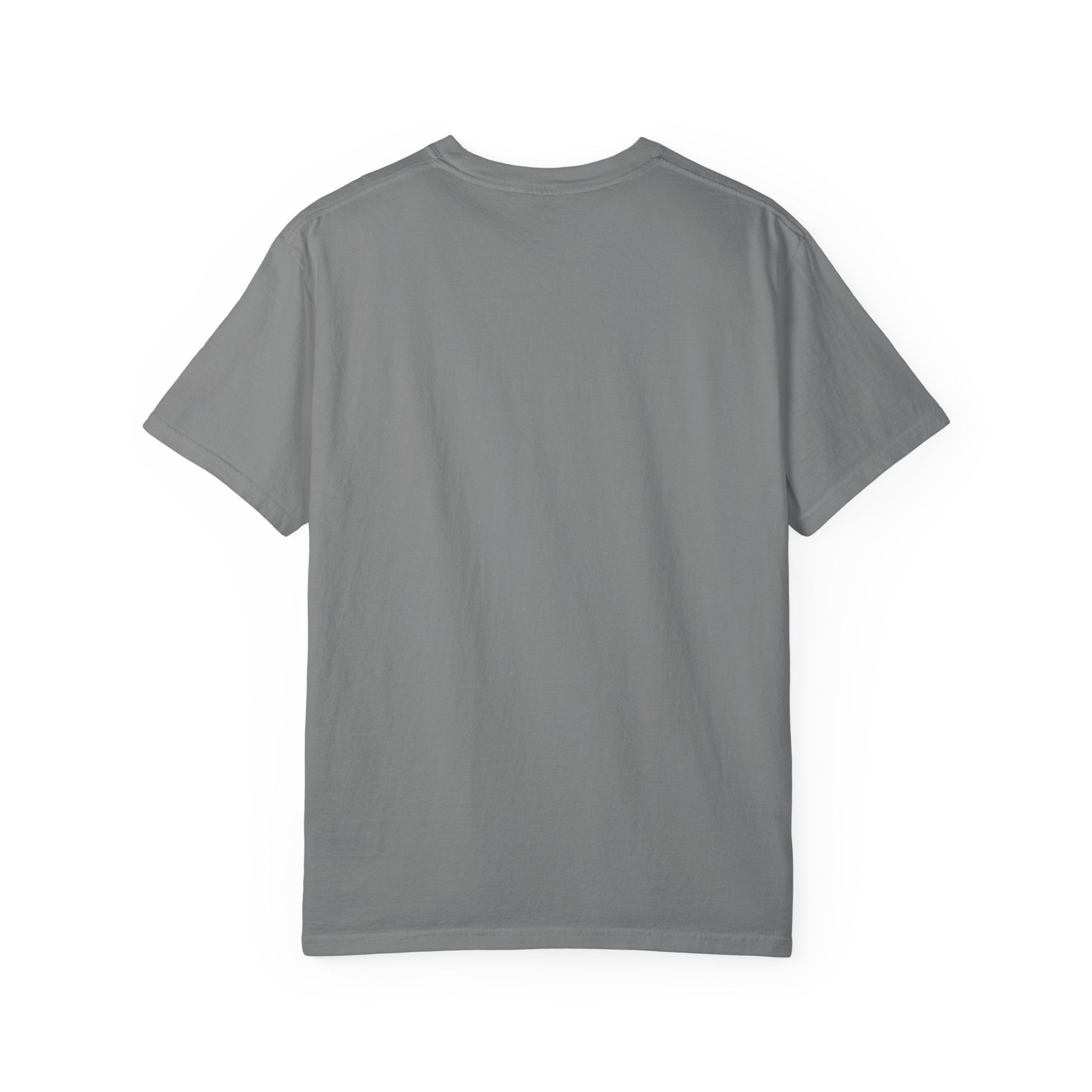 Electric Inferno on Unisex Garment-Dyed T-shirt