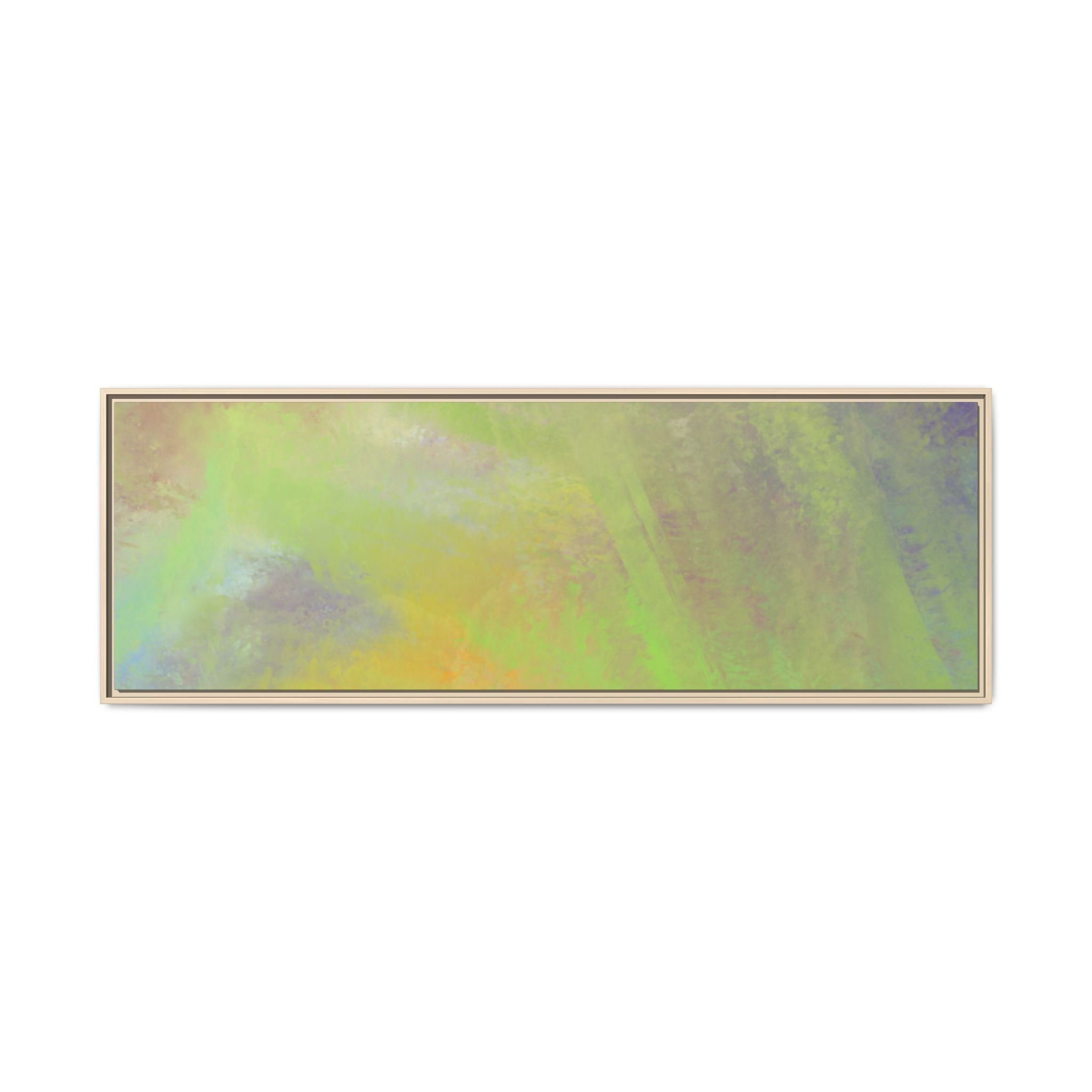 Calming Serenity on Matte Canvas, Framed