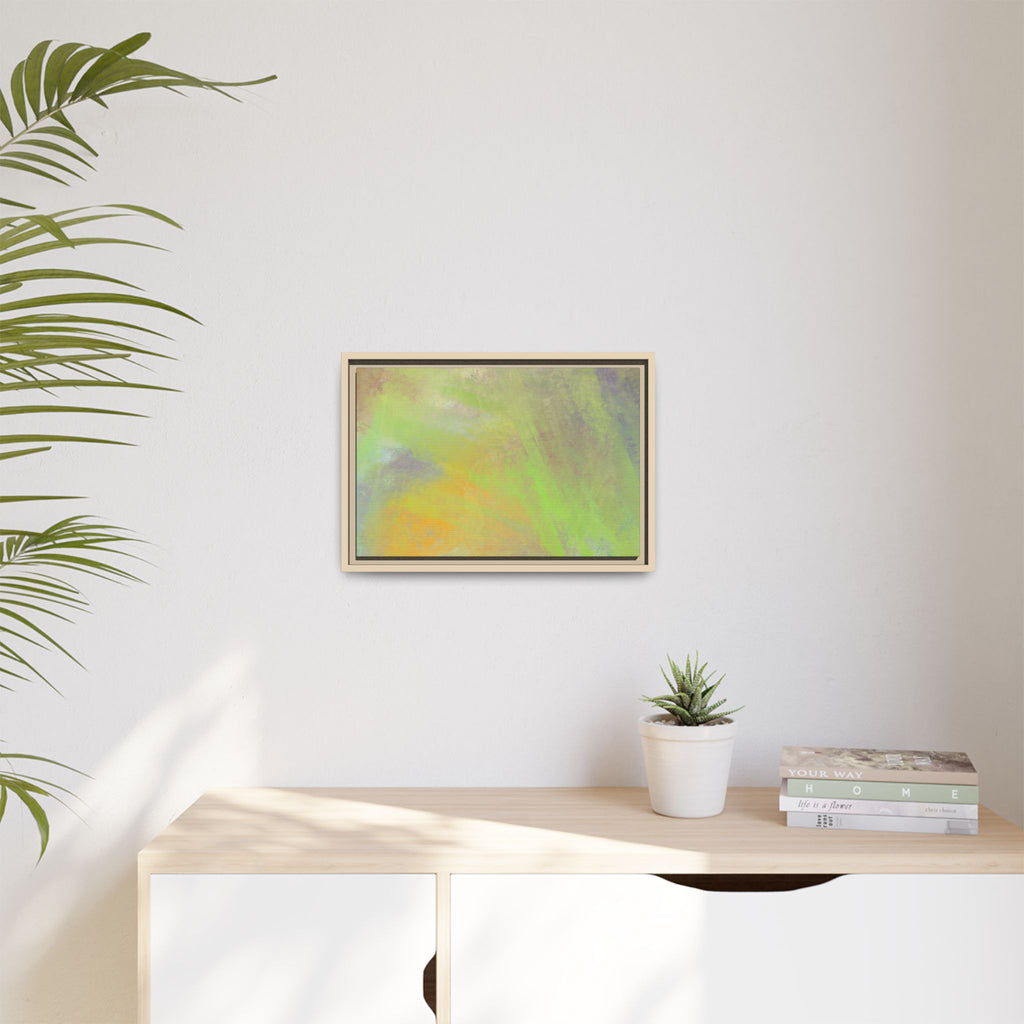 Calming Serenity on Matte Canvas, Framed