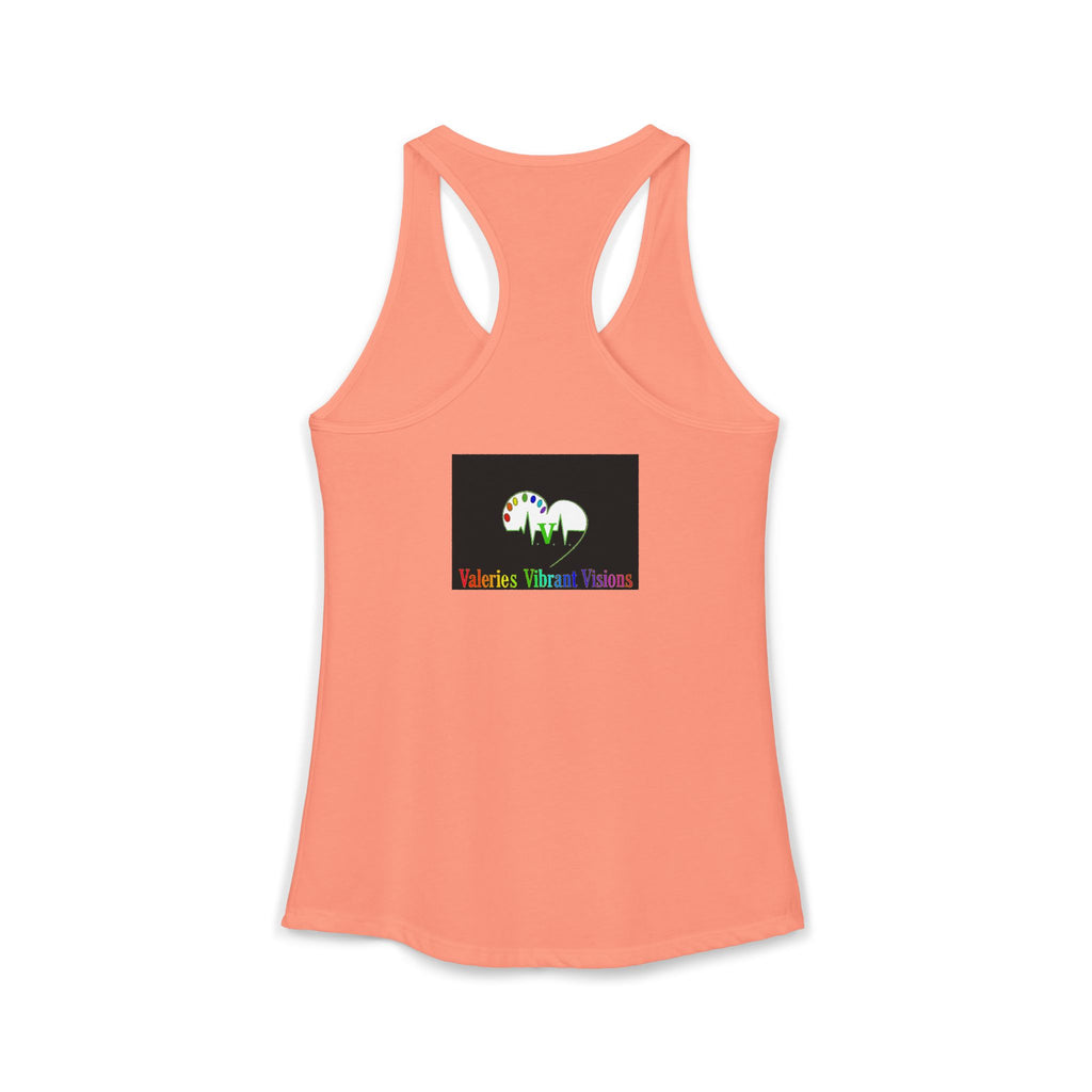Warrior on Women's Ideal Racerback Tank
