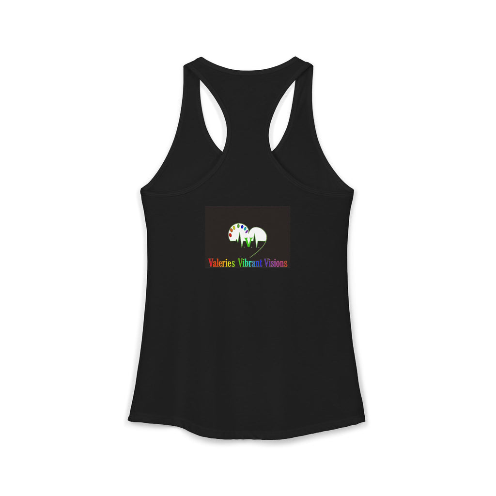 Warrior on Women's Ideal Racerback Tank