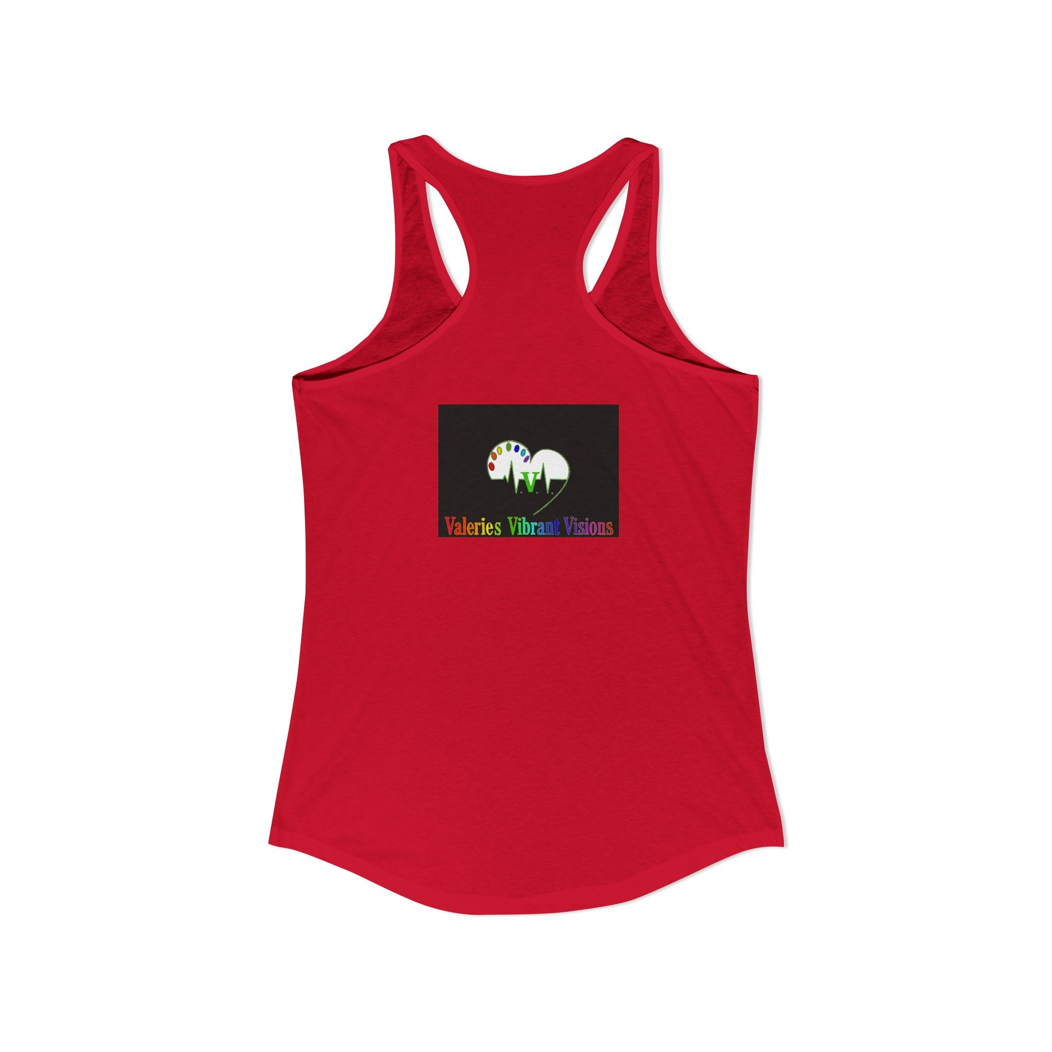 Warrior on Women's Ideal Racerback Tank
