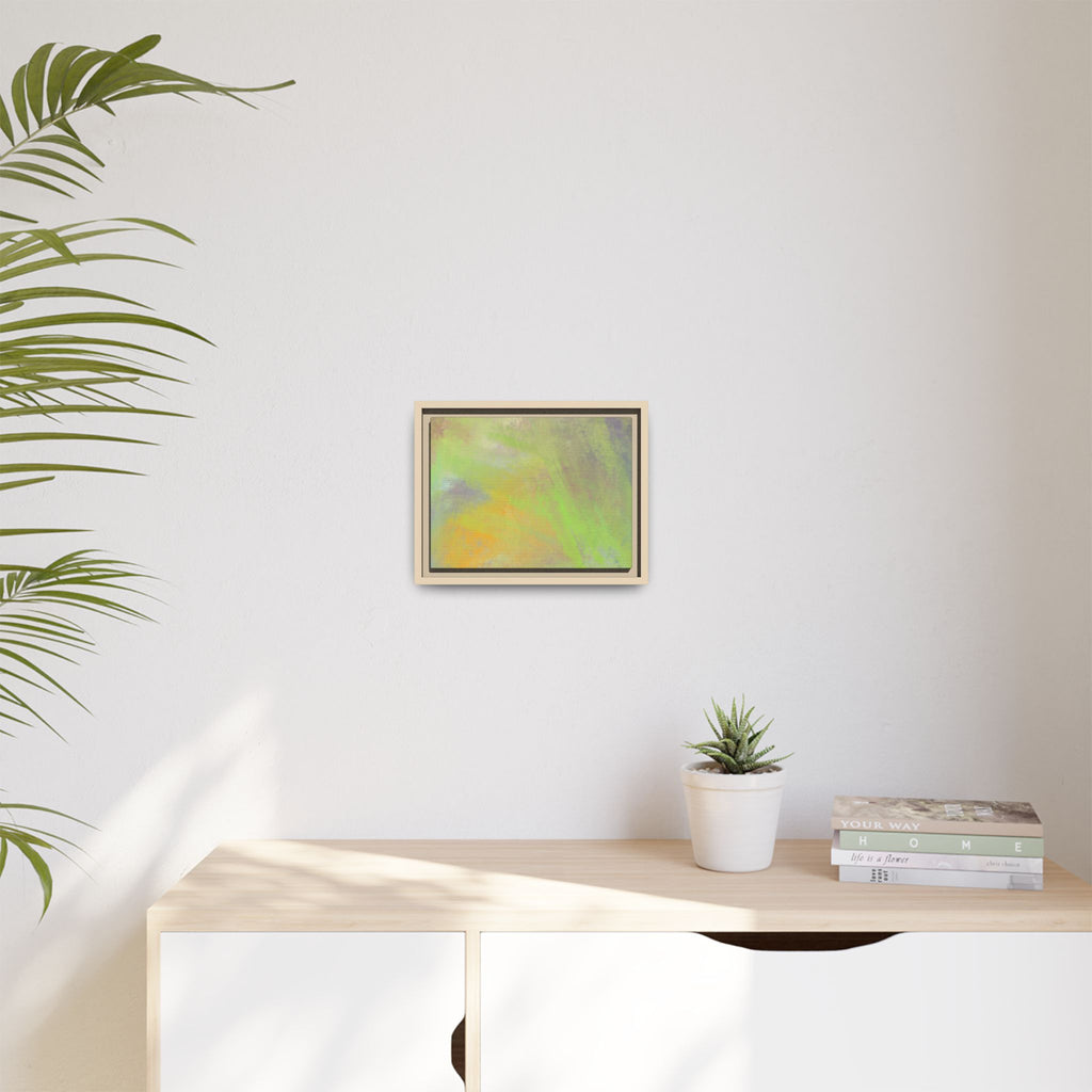 Calming Serenity on Matte Canvas, Framed