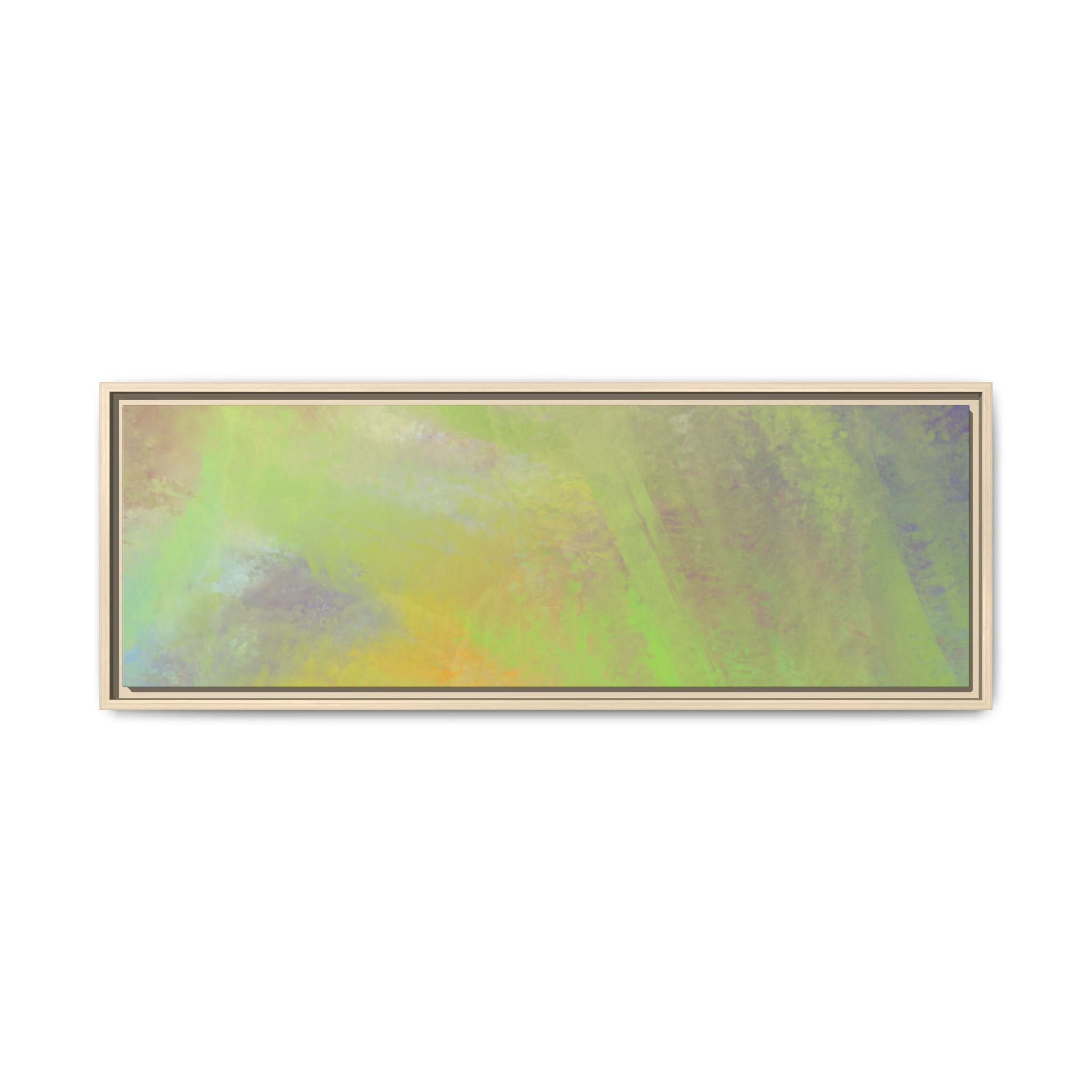 Calming Serenity on Matte Canvas, Framed